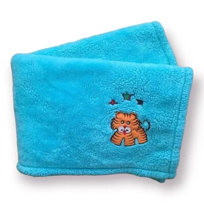 Northpoint Baby Blanket Teal Blue Tiger Stars - Image 1 of 4