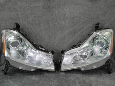 JDM NISSAN FUGA Y50 INFINITI M35 M45 FRONT HEADLIGHT LAMPS HID CLEAR 2004-09 OEM - Image 1 of 4