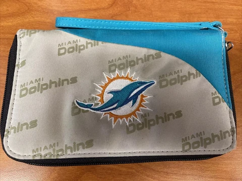 Miami Dolphins-NFL-Little Earth Wallet Cover