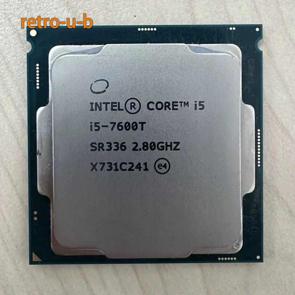 7Th Gen Intel Core i5-7600T 2.8GHz LGA1151 Desktop CPU Processor SR336 Quad Core - Image 1 of 1