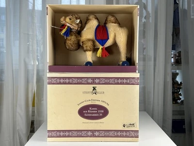 Steiff Tier 420061 Kamel auf Rädern 29 x 35 cm mit OVP in Top Zustand - Bild 1 von 4