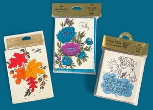 3 Packungen Bridge Tally Score Karten - 2 Hallmark Three Table 1 Heines Two Table NOS - Bild 1 von 5