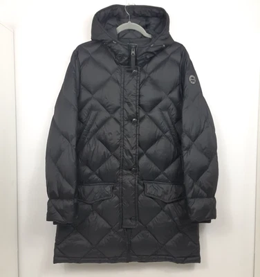 Abrigo acolchado negro ABERCROMBIE & FITCH para mujer talla L Foto 1 de 4