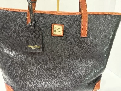 Dooney & Bourke Pebble Leather Natural Grain Charleston Shopper Tote MSRP $358 - Image 1 of 4