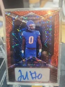 JL SKINNER 2023 WILD CARD AUTO 22/75 BOISE ST & DENVER BRONCOS - Picture 1 of 3