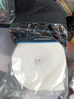 Silver Crepe Paper 81-Foot Roll Silver Streamers Hanging Party Decorations - Image 1 of 4