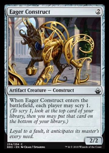 x1 Eager Construct - Battlebond - NM - MTG - Image 1 of 1