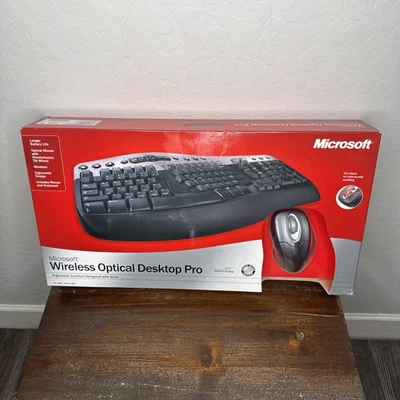 Microsoft Optical Desktop Pro 20 K4800019 Wireless Keyboard - Image 1 of 4