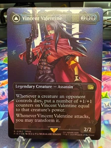 Vincent Valentine/Galian Beast - MTG: Final Fantasy R 0383 Borderless Foil - Picture 1 of 2