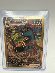 Umbreon VMAX Pokémon Cards 095/203 Evolving Skies Holo  Gold Foil - Picture 1 of 10