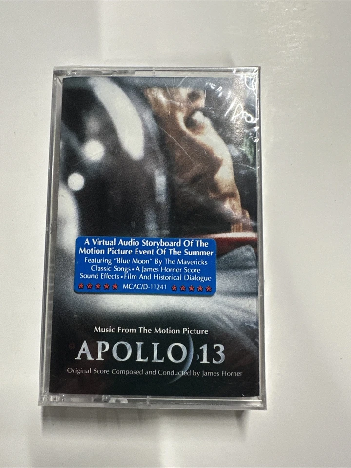 Apollo 13 Motion Picture Soundtrack Sealed Cassette Tape Brand New promo copy - Image 1 of 4