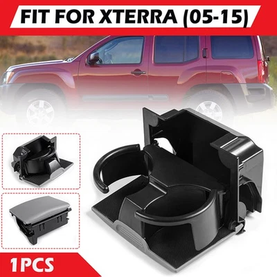1 portavasos consola central trasera para Nissan Frontier Xterra 2005-2019 96965-ZP00C Foto 1 de 4