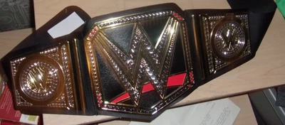 Cinturón de campeón mundial de peso pesado Mattel Kids Wrestling Title 2014 Foto 1 de 3