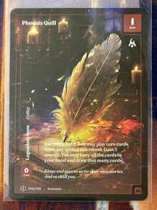 Wonders of the First 1st Edition #042/401 Phoenix Quill Formless Foil Mythic - Bild 1 von 2