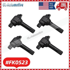 FOR 2020 SUBARU LEGACY OUTBACK FORESTER 2.5L Gas Ignition Coil Kit FK0523 4X - Picture 1 of 12