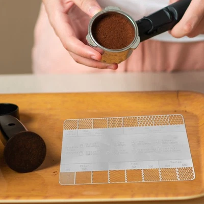  Righello per la misurazione del caffè macinato Carta per la misurazione delle - Immagine 1 di 4