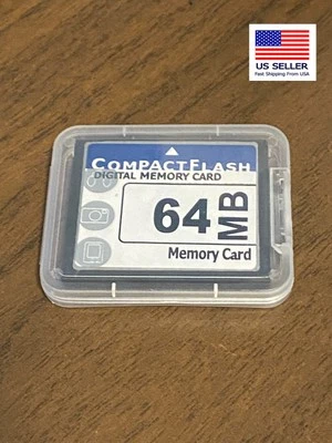 64 mb Mega Byte CF compact flash card NEW usa seller fast ship - Image 1 of 2