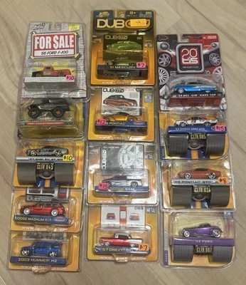 Lote de 13 juguetes Jada 1/64 dub city american muscle dodge ford chevy pontiac Foto 1 de 4