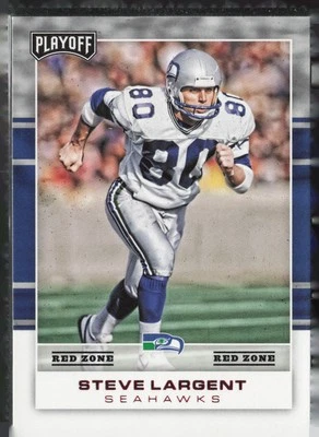 Steve Largent 2017 Panini Playoff #177 Red Zone Seattle Seahawks - Image 1 of 2