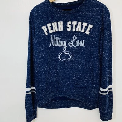 Camisa feminina manga longa Penn State azul média Nittany Lions gráfica confortável - Imagem 1 de 4