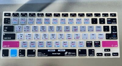 KB Covers Traktor Pro Keyboard Cover - Apple Tastatur Cover - Bild 1 von 2