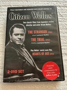 Citizen Welles 2001 DVD Focus Film 2 Disc Orson Welles Triple Feature Mint Discs - Picture 1 of 4