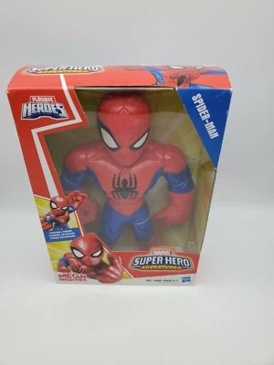 Figura Posable Marvel Super Hero Adventures Mega Mighties Spider Man 10"  Foto 1 de 4