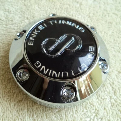 Tapa central de rueda ENKEI cromada personalizada # A261 (1 tapas) Foto 1 de 4