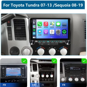 Radio estéreo de coche 4+64G Wifi Carplay JBL para Toyota Tundra 07-13/Sequoia 08-19 - Imagen 1 de 10