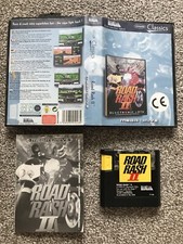 ROAD RASH II 2 SEGA MEGA DRIVE GAME BOXED WITH MANUAL OFFICIAL UK PAL