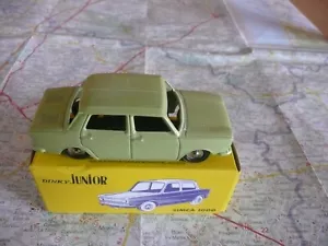 SIMCA 1000 Verde DINKY ATLAS Junior ref 104 1/43 in scatola - Foto 1 di 2