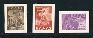 GRECIA PROOF 1949 RAPIMENTO BAMBINI GRECI - Foto 1 di 2