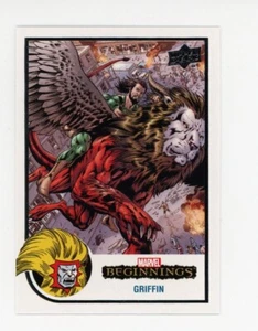 2022 Oberdeck Marvel Anfänge #55 Griffin Sammelkarte WEISSER RAND - Bild 1 von 1