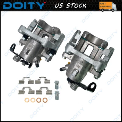 Pinzas de freno traseras con par de soportes 2 para VW Jetta City Audi TT Quattro 1,8 L nuevas Foto 1 de 4