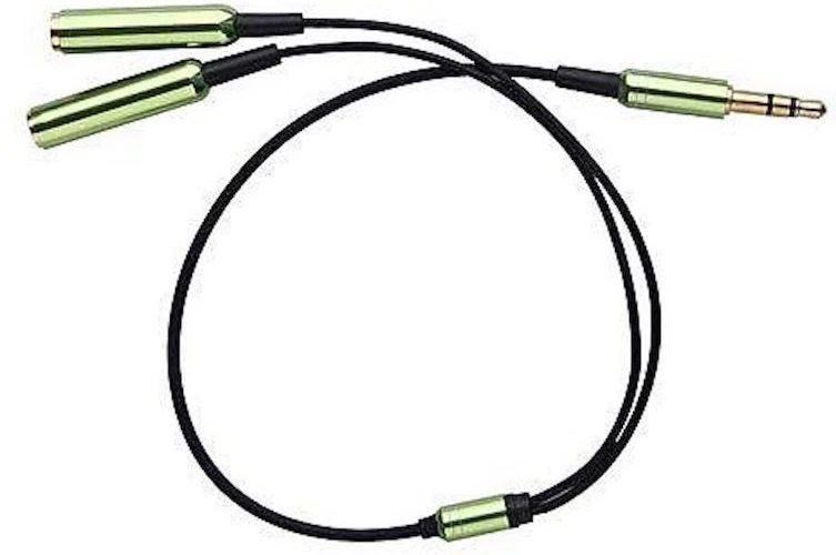 ADAPTADOR DIVISOR 3.5mm Audio Estéreo Cable Auxiliar iPod Altavoz Coche PARA IPHONE 6 5 4S Foto 1 de 4