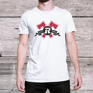 CFL Ottawa RedBlacks 10th Anniversary Print T - Shirt S - 3XL NEW NWOT - Picture 1 of 4