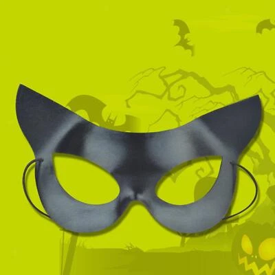 Women's Cat Mask Theme Party Favors Half Face for Adult Girls Woman - Image 1 of 4