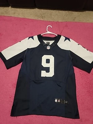 Auténtica camiseta Nike On Field Elite Tony Romo Dallas Cowboys NFL 40 hombres grande Foto 1 de 4
