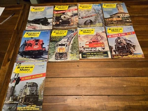 Railroad Model Craftsman 9 Magazine Lot ( 1971 ) illustrated - Picture 1 of 10