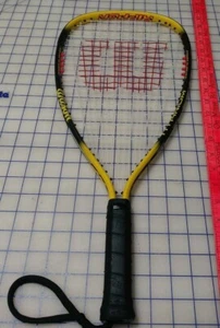 Raqueta de raqueta Wilson Power Ripper titanio mangas eléctricas agarre de 4" - Imagen 1 de 6