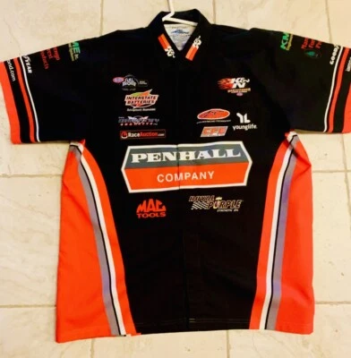 Camiseta deportiva NHRA Mike Edwards PRO STOCK Crew STARTING LINE DRAG RACING XL RARA Foto 1 de 4