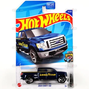 2022 Hot Wheels 2009 FORD F-150 #29 blue Goodyear - HW Metro - 1:64 truck HCT48 - Picture 1 of 2