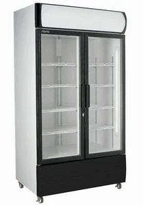 GASTRO Flaschenkühlschrank Getränkekühlschrank 580 Liter Glastür Kühlschrank - Bild 1 von 1