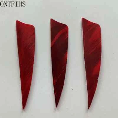 50 Pcs ONTFIHS 3" Archery Arrow Feathers Fletching Hunting Accessories RW LW - Image 1 of 4