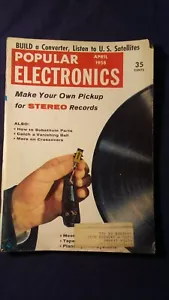 Vintage Popular Electronics Vol 8, No. 4 April 1958 - Imagen 1 de 7