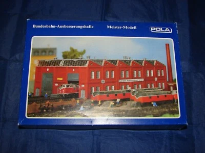 POLA N MAQUETTE HANGAR A LOCOMOTIVE 264 A MONTER TRAIN ELECTRIQUE NEUF - Photo 1/2