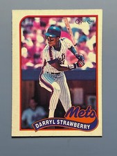 1989 O-PEE-CHEE DARRYL STRAWBERRY #300 NEW YORK METS