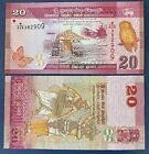 SRI LANKA 20 Rupees 2020 UNC Banknote World Paper Money Currency FREE SHIPPING!!