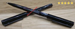3 X EXTRA FINE TIP PERMANENT MARKER PENS BLACK CD / DVD Pen Marker - Best Price - Picture 1 of 9
