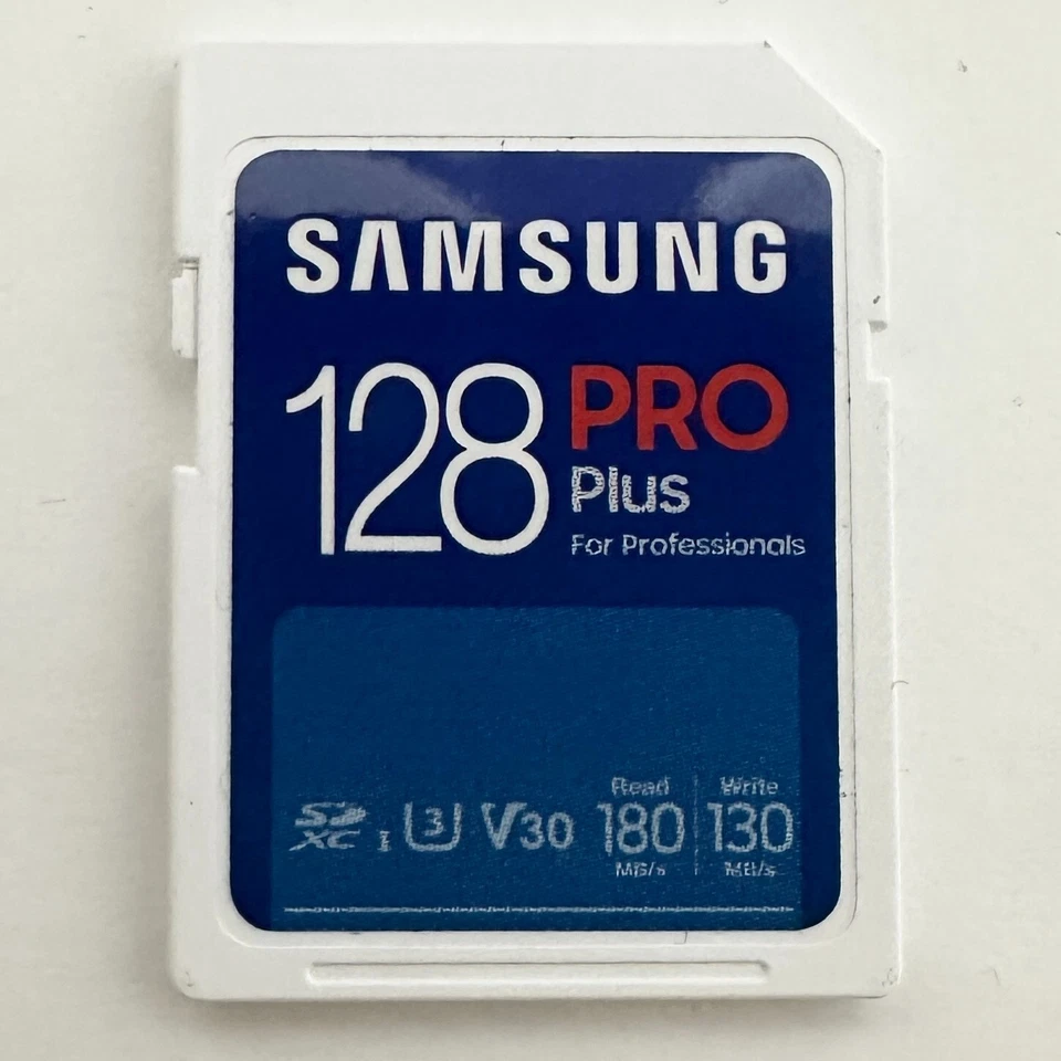 Samsung PRO Plus 128GB SDXC Full Size SD Card Class 10 U3 MB-SD128S/AM - Image 1 of 1